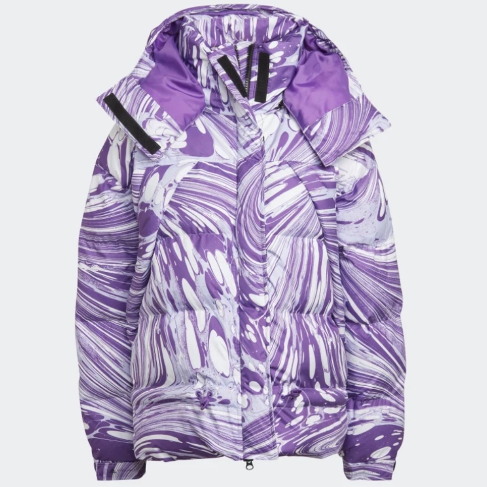 ADIDAS BY STELLA MCCARTNEY PRINTED PADDED WINTER JACKET
